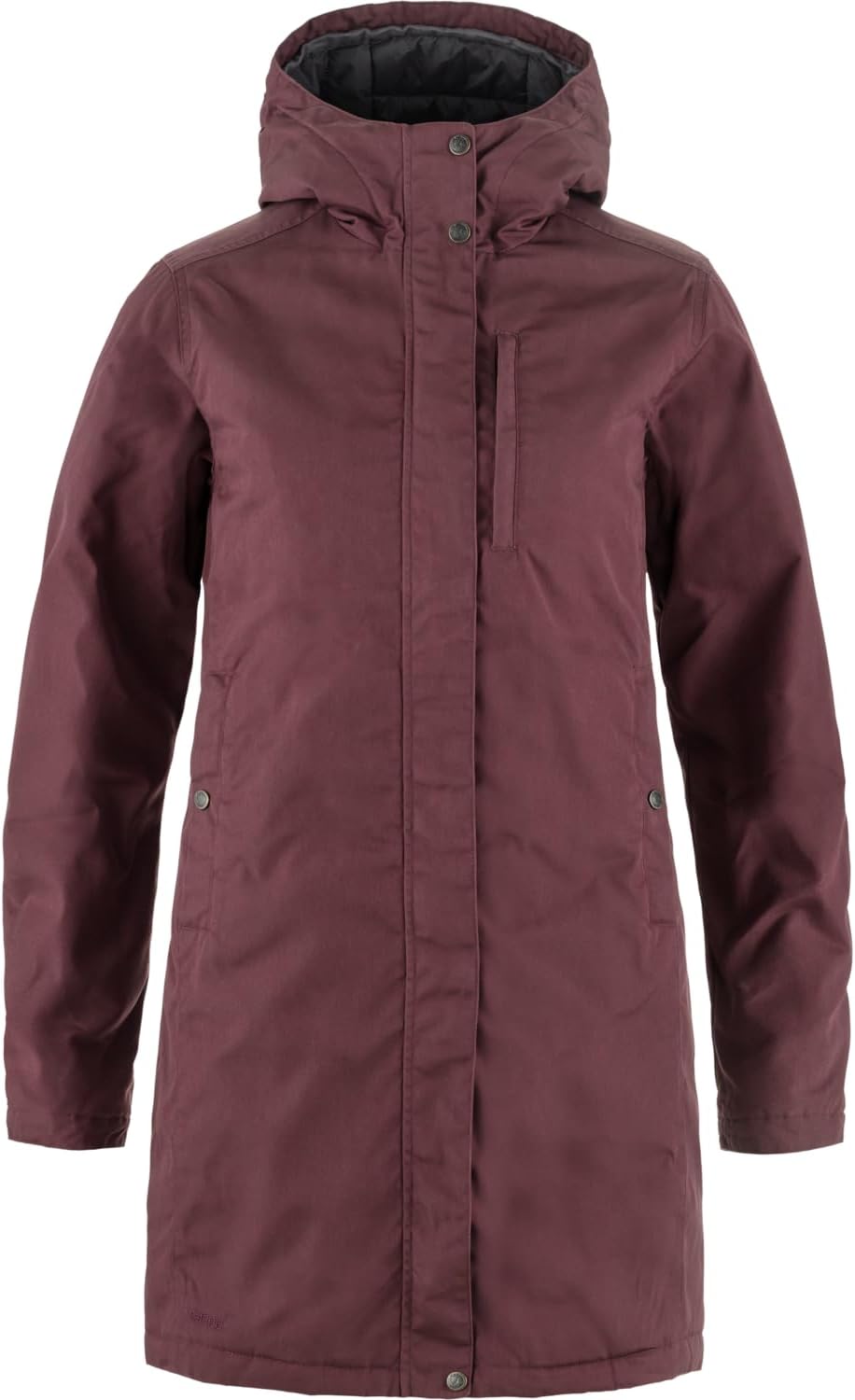 Women's Padded Cotton Blend Hooded Everyday Parka