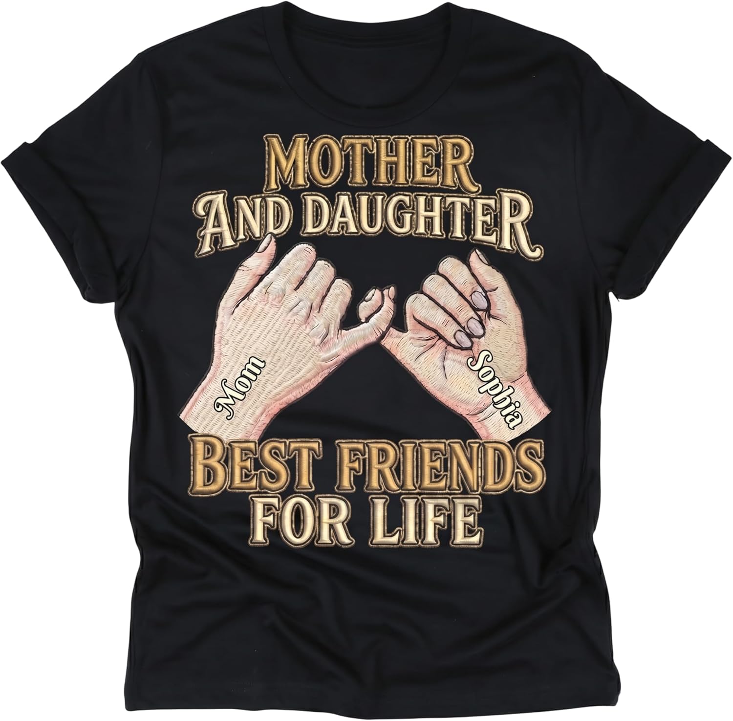 Women's Mother Daughter Best Friend Graphic T-Shirt