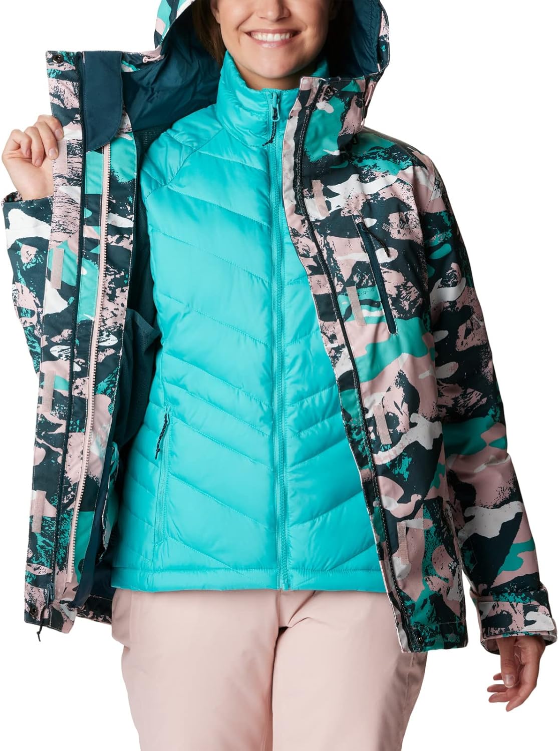 Women's Interchange Waterproof Insulated 3-in-1 Winter Jacket - Image 5