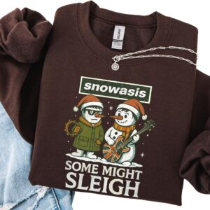 Women's Funny Christmas Snowman Band Parody Sweater